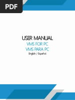 User Manual Vms For PC Vms para PC English - Español