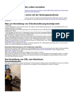 Chlordioxidlösung (CDL) Selber Herstellen