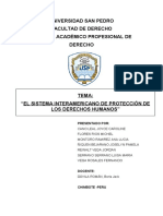 El Sistema Interamericano de Protección de Los Derechos Humanos