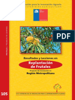 Resultados y Lecciones en Replantación de Frutales