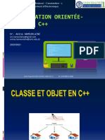 POO en C++ - Classe Et Objet-Partie1