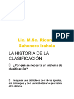 Clasificación y Taxonomia