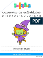 COL0030 Dibujos Brujas Edufichas