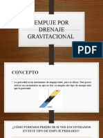 Empuje Por Drenaje Gravitacional