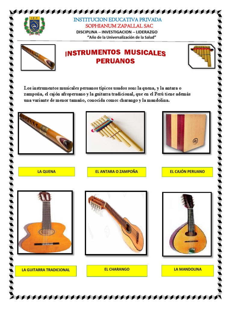 herir Increíble picar Los Instrumentos Musicales | PDF | Sonido | Producción musical