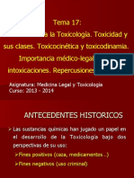 Introduccion a La Toxicologia-ppt