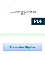 Transistores bipolares: principio de funcionamiento y características