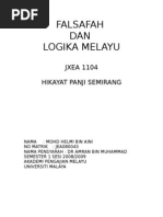 Download hikayat panji semirang by Nur Ain Mohd Amin SN5378724 doc pdf