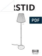 Arstid Floor Lamp Nickel Plated White - AA 130496 6