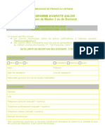 Formula Ire Candidature Bourse Evariste Galois 2010