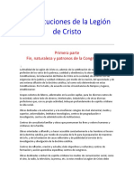 ArchivetempConstituciones de La Legion de Cristo, 1984