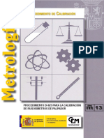 DI-025 Procedimiento Para La Calibración de Rugosímetros de Palpador