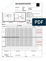 Cylinder Liner Inspection Report