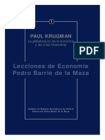 Paul Krugman- La Globalizacion de La Economia Y Las Crisis Financieras