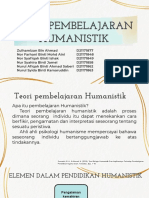 Psikologi - Teori Pembelajaran Humanistik