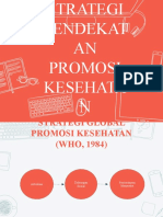 Strategi Pendekatan Promosi Kesehatan 1