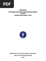 Download Panduan Insentif Penerbitan Jurnal Ilmiah 2011 by gginanjarsari SN53788545 doc pdf