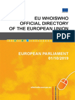 Eu Whoiswho Official Directory of The European Union