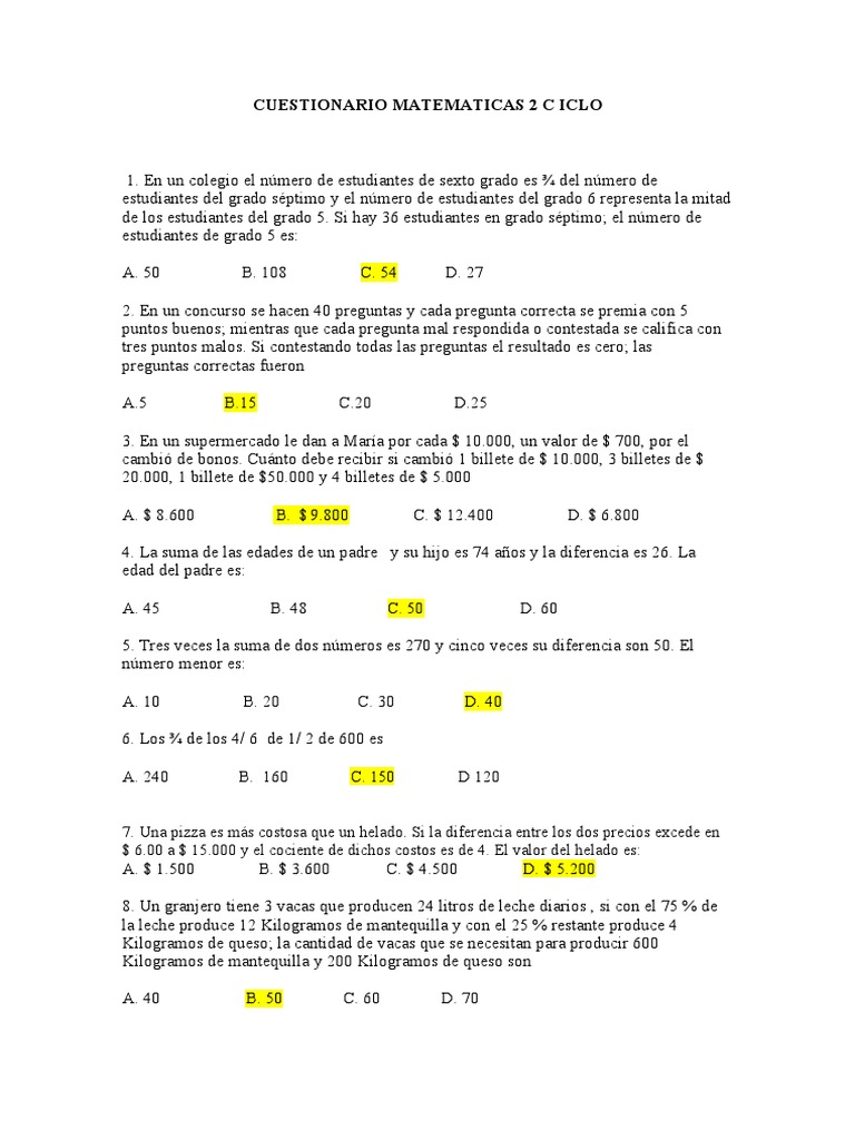 Mate 2 C | PDF