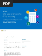 Sample Migration TCO - Rebuild (MS)