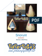 Snorunt Letter Lineless