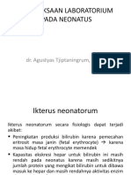 PK - Pemeriksaan Neonatus Dan Analisis Gas Darah DR Agustyas, Sp. PK