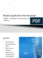 Delphi - The Pioneer in Innovative Computer Software