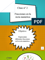 Clase 2 Fracciones en La Recta Numerica (19 MAYO)