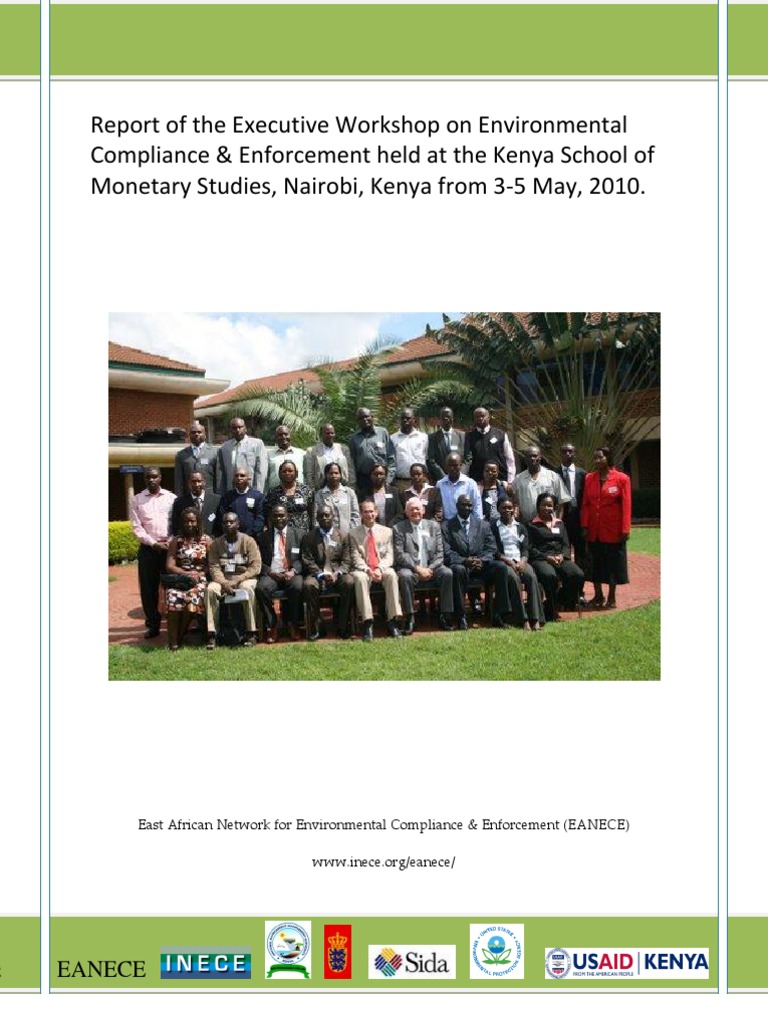 East Africa Environmental Compliance Workshop | PDF | Regulatory ...
