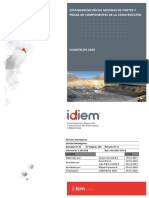 Estudio Benchmark Normativo Medidas Construcción Estandarización