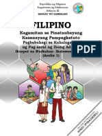 Filipino7 Q4 W2 A1 Naibabahagi Ang Sariling Ideya Sa Kahalagahan