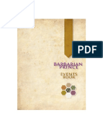 Barbarian Prince Livro de Eventos PTBR Caruso v2