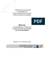 Memoria La Investigación Filosófica en Clave Decolonial