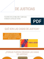 Diapositivas Casas de Justicias