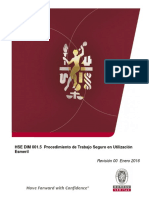 HSE DIM 001. 5 Procedimiento  Trabajo seguro Utilización Esmeril