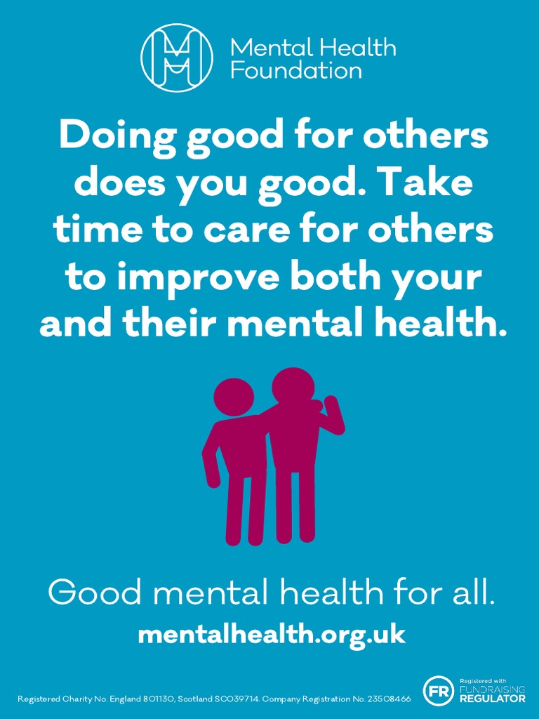 Mental Health Top Tips Poster Do Good | PDF