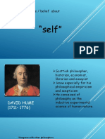 David Hume - Understanding The Self