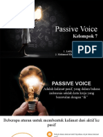 Passive Voice Kelompok 7