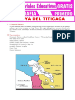La Hoya Del Titicaca para Primer Grado de Secundaria
