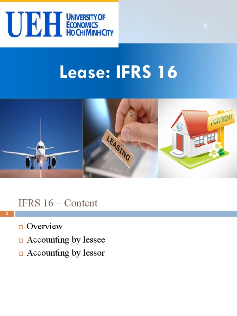 IFRS 16 Lease Accounting Overview | PDF | Lease | Debits And Credits