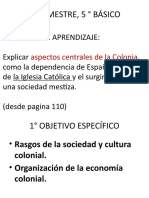 2° Semestre, 5 ° Básico