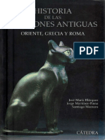 Historia de Las Religiones Antiguas Oriente Grecia y Roma