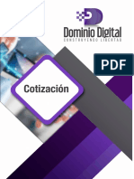 Cotización - Dominio Digital