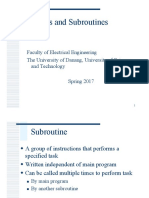 Stacks and Subroutines