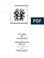 Anuario de Etnologia y Antropologia Soci