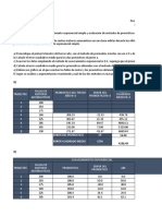 Promedios Móviles, Suavizamiento Exponencial Simple y Evaluación de Métodos de Pronósticos