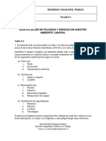 Seguridad y Salud en El Trabajo