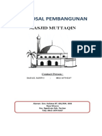 Proposal Pembangunan Masjid