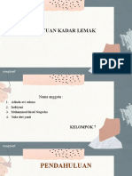 Menerapkan Analisis Kadar Lemak