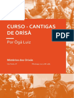 Apostila - Cantigas de Orixás 01 - Ogan Luiz